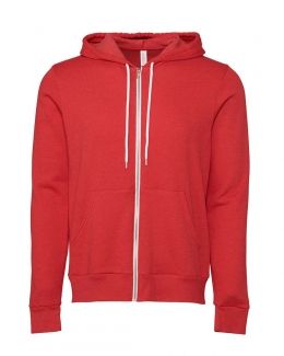 BELLA + CANVAS-Unisex Sponge Fleece Full-Zip Hoodie-3739